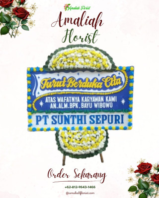 Papan Bunga Duka di Gilingsari
