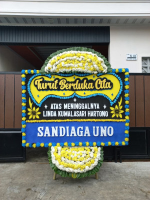 Papan Bunga Duka di Gilingsari